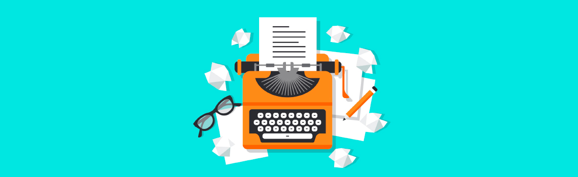 Blog_redenen_tekstschrijver Typemachine